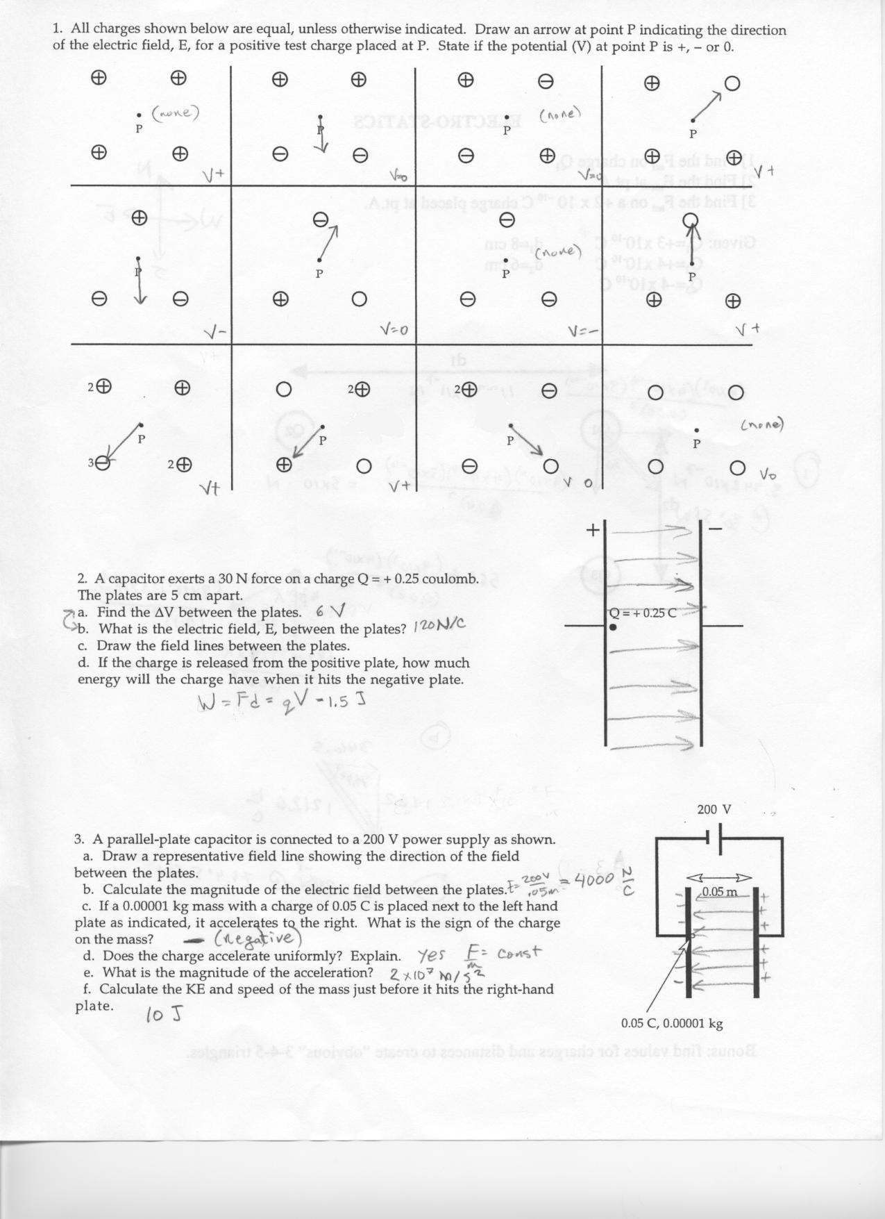 regents physics worksheet 4.1.2 answers
